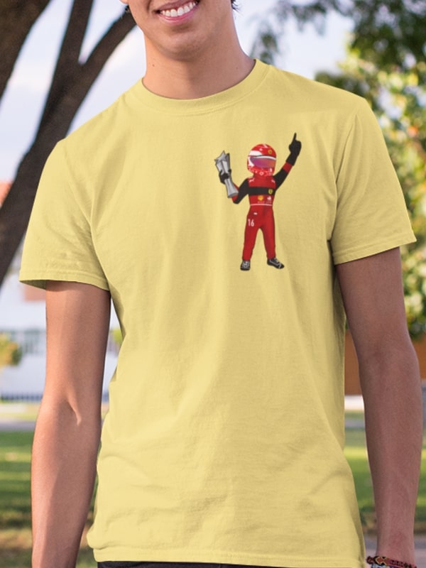 LECLERC TEAM FERRARI F1 - T-shirt imprimé - red